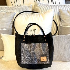 SOLD!!! Meanwhile Back on The Farm Small Batch Stingray Leather Bag